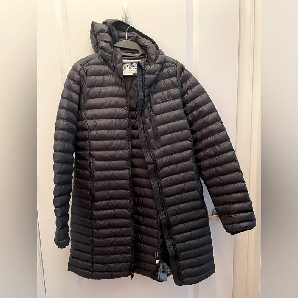 Marmot women’s echo featherless long jacket - medium